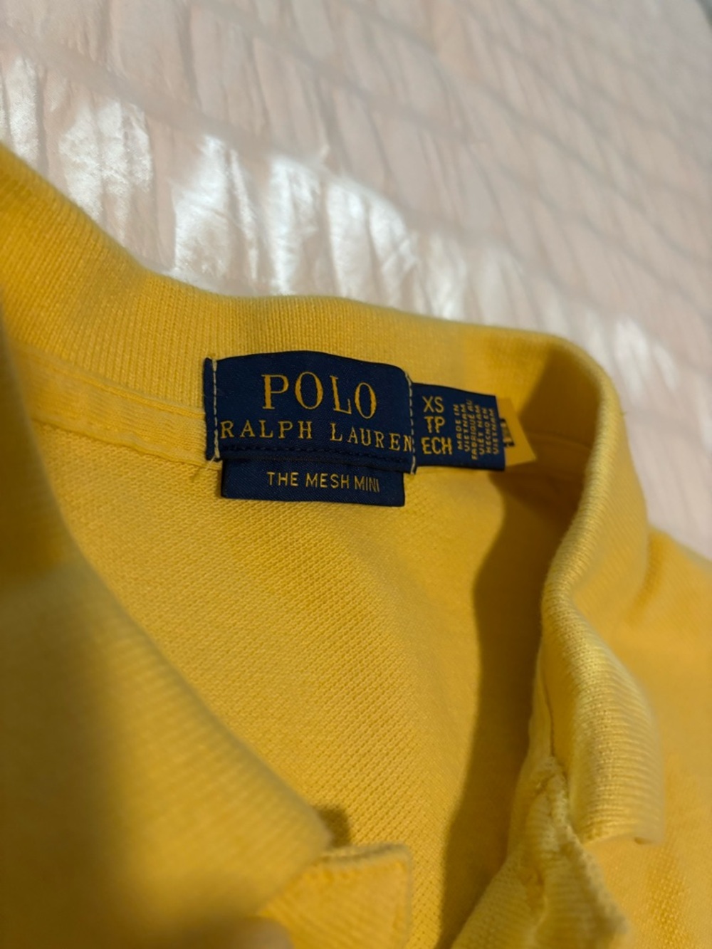 Ralph Lauren Yellow Polo Dress View 2